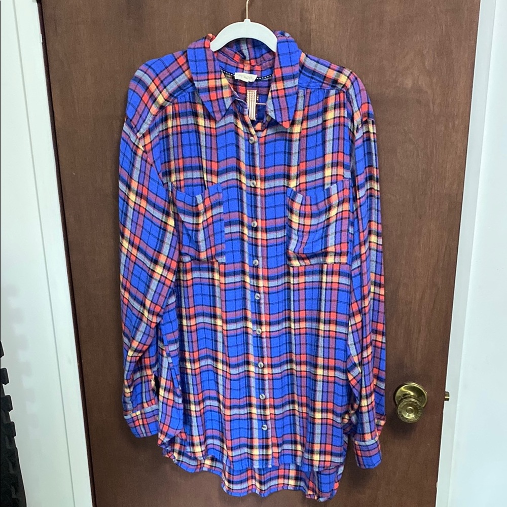 The Hadley Relaxed Buttondown Shirt by Pilcro​: Plaid Edition